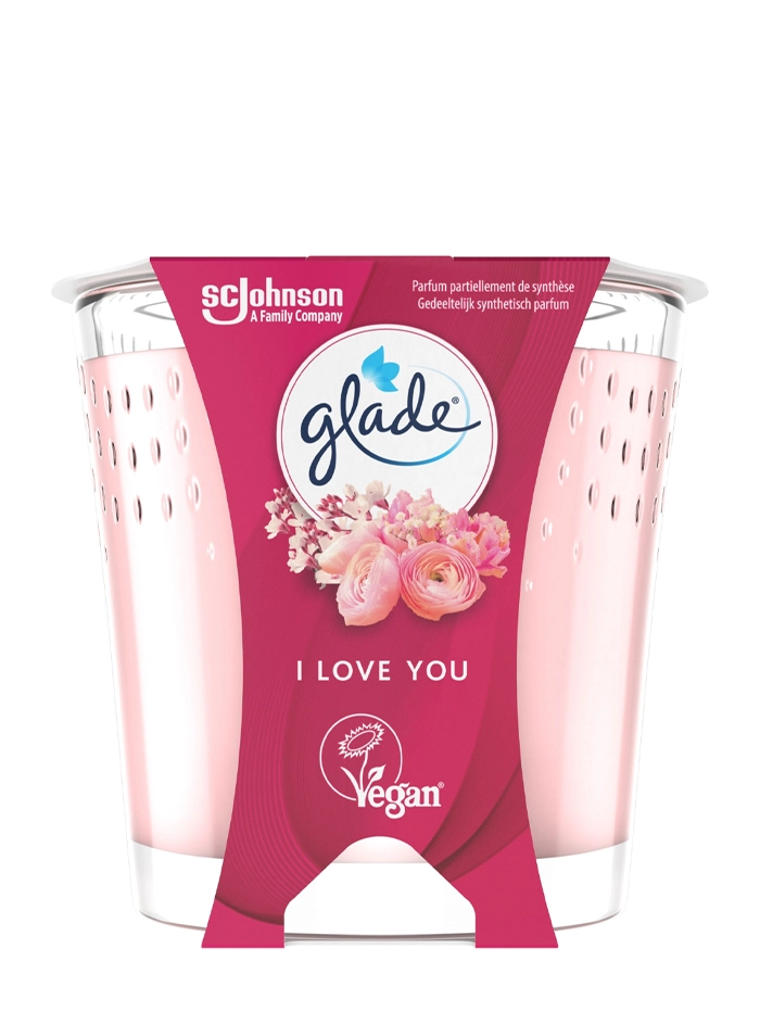 Glade Lumanare odorizanta 129 g I Love You