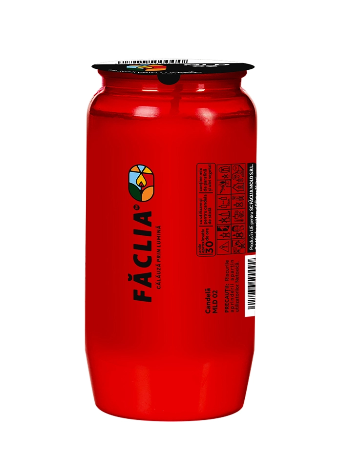 Faclia Candela plastic cu ulei 100 g MLD 02