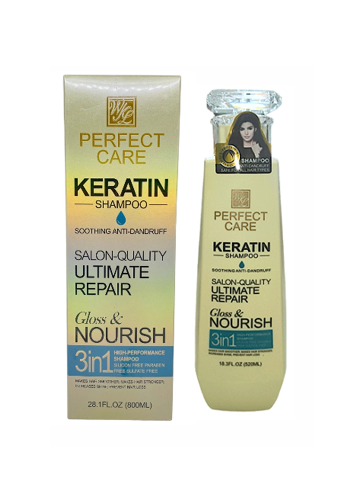Wokali Perfect Care Sampon 800 ml Keratin Gloss Nourish