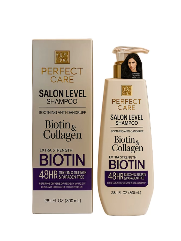 Wokali Perfect Care Sampon 800 ml Biotin Collagen
