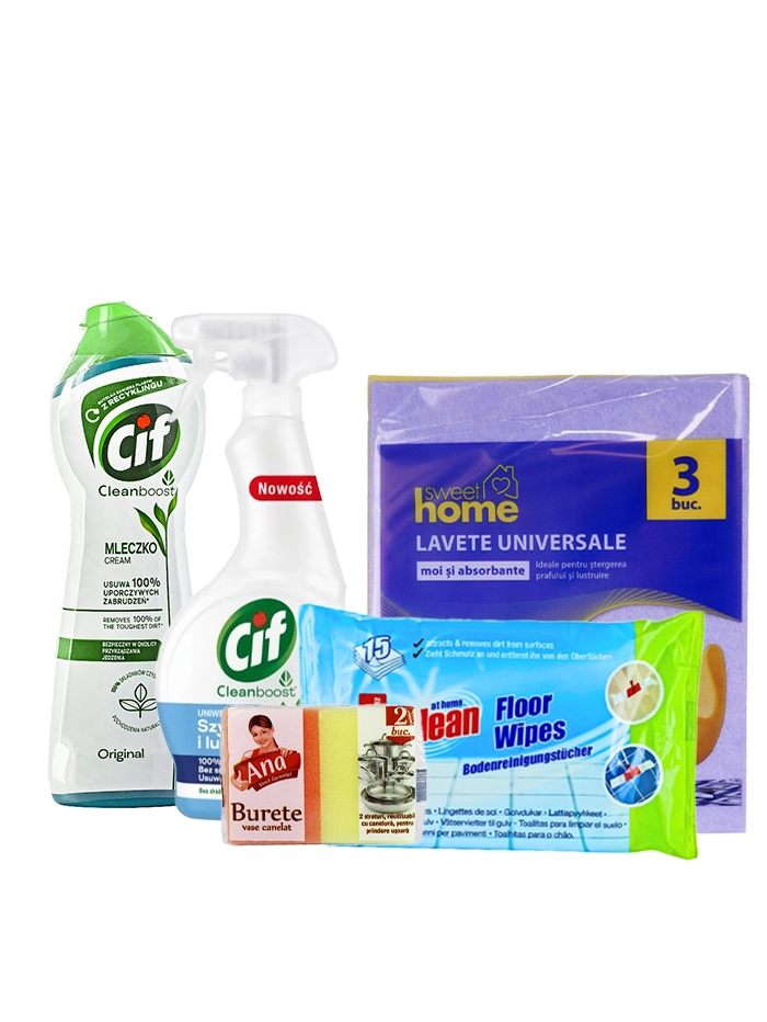 Pachet pentru curatenie 5 produse