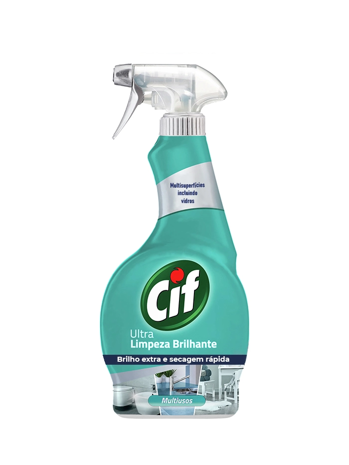 Cif Solutie Curatat multisuprafete cu pompa 500 ml Ultra Brilliant Shine