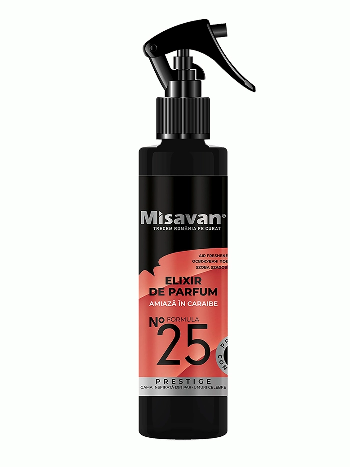 Misavan Spray odorizant camera 200 ml No.25 Amiaza in Caraibe (elixir de parfum)