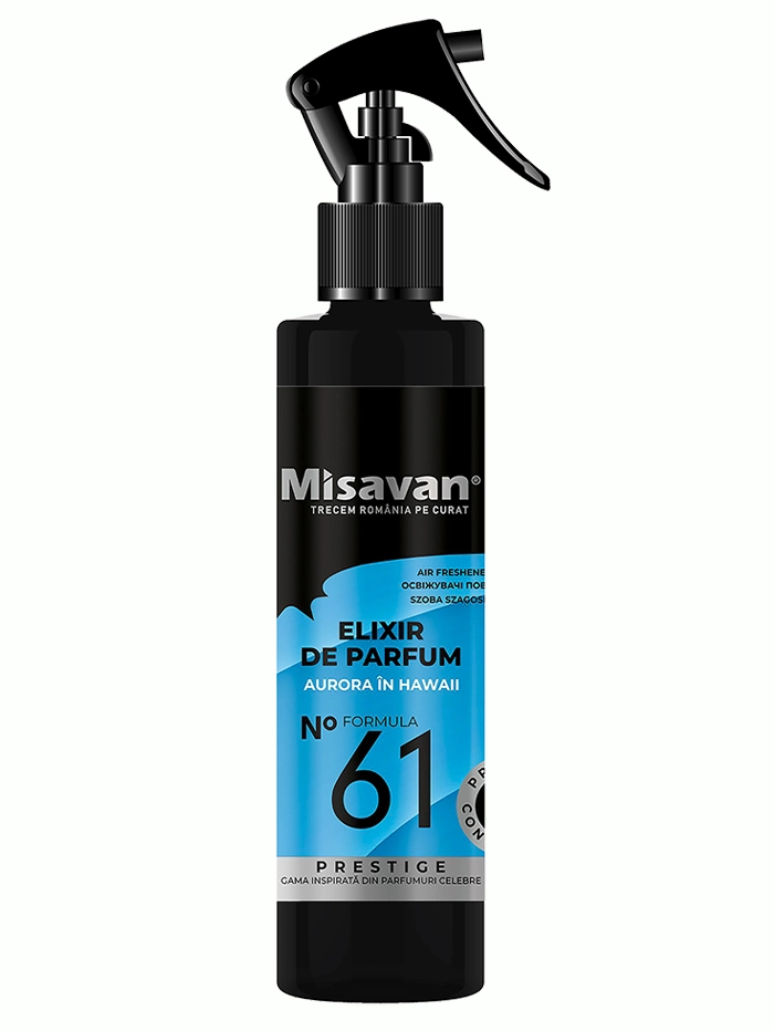 Misavan Spray odorizant camera 200 ml No.61 Aurora in Hawai (elixir de parfum)