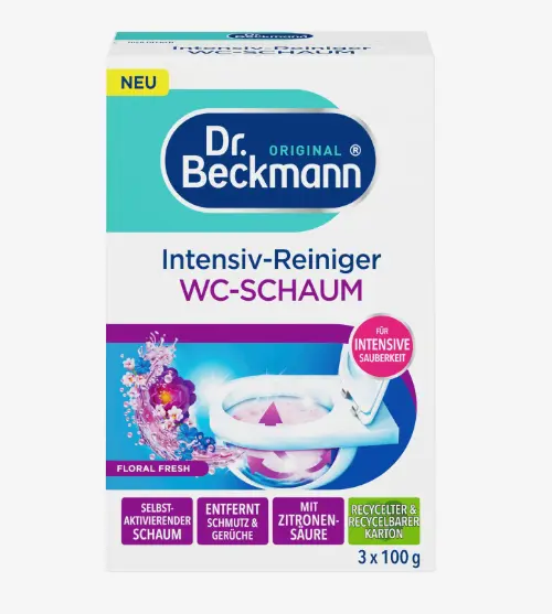 Dr. Beckmann Spuma de toaleta  3x100 g Floral Fresh
