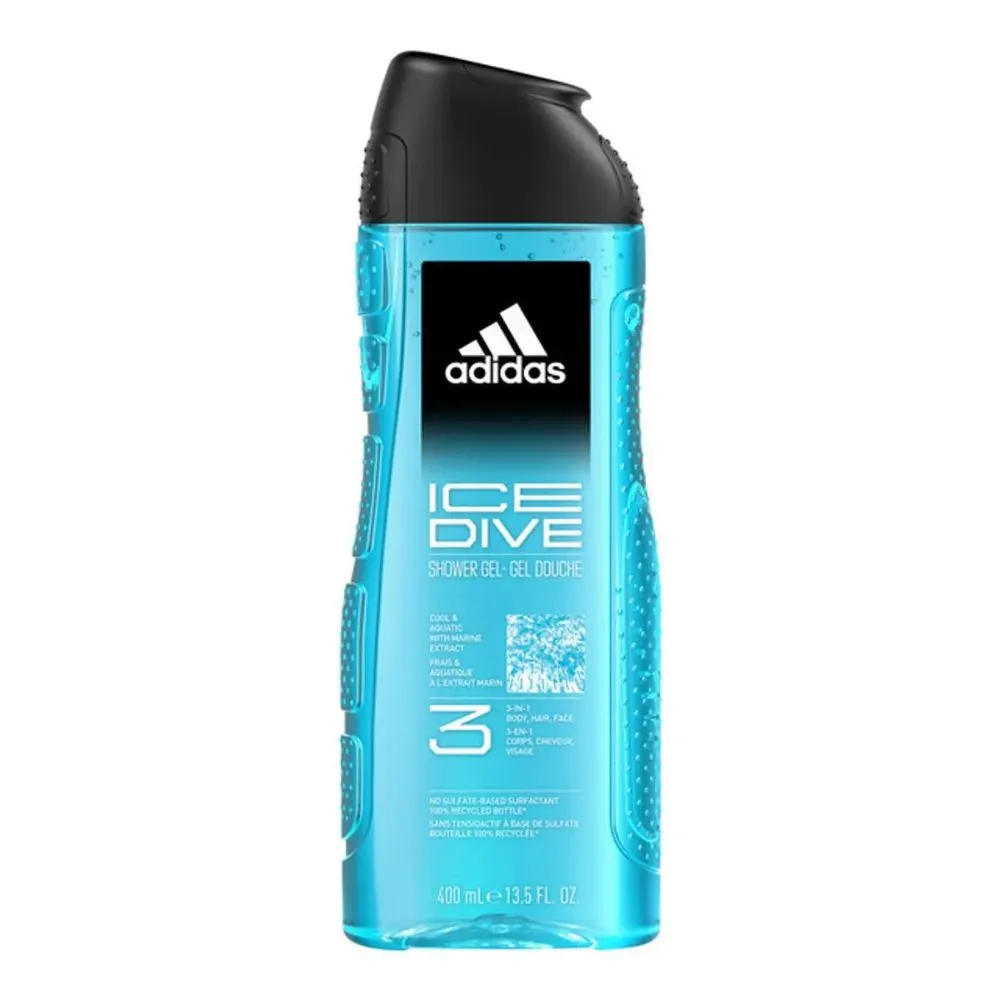Adidas Gel de dus Barbati 400 ml Ice Dive 3in1