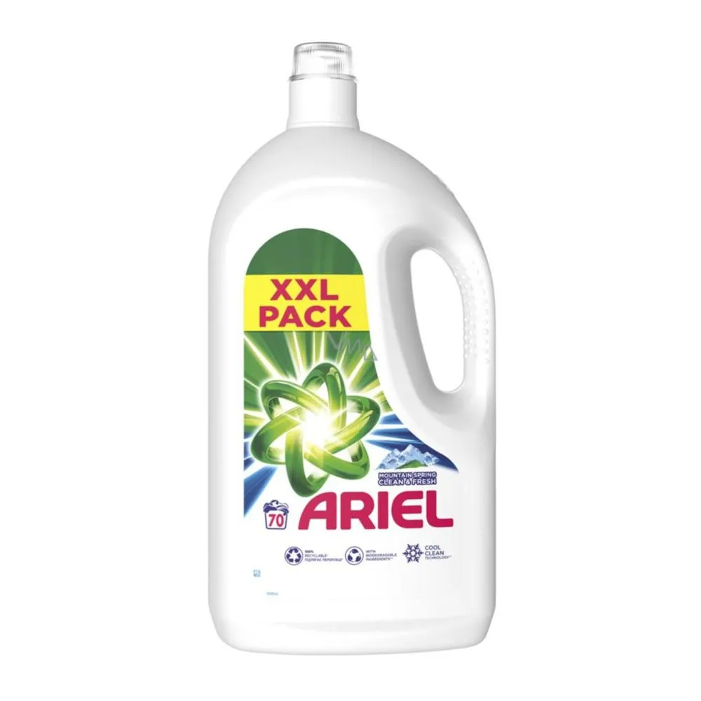 Ariel Detergent lichid 3.50 L 70 spalari Mountain Spring