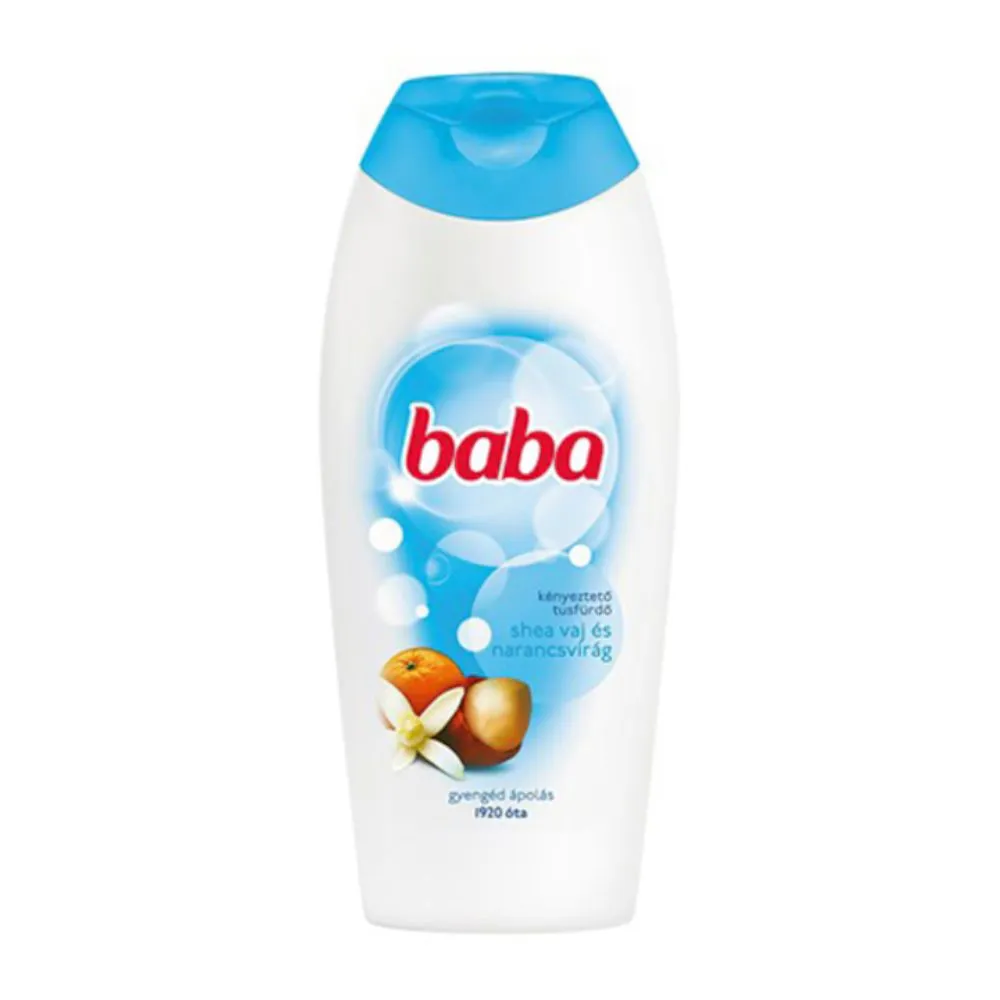Baba Gel de dus 400 ml Shea Butter&Orange