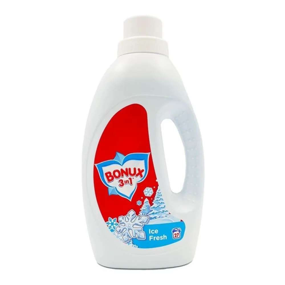 Bonux Detergent lichid 1.485 L 27 spalari 3in1 Ice Fresh