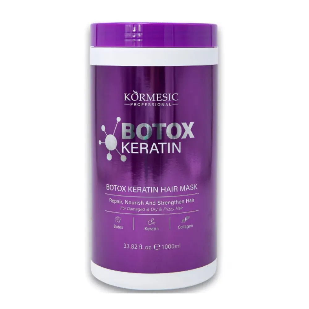 Kormesic Masca de par cu Botox si Keratina 1000 ml KMC86405