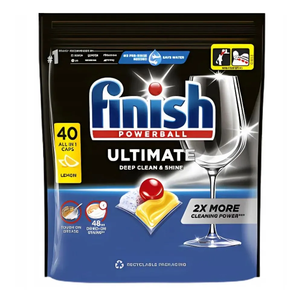 Finish Tablete pentru masina de spalat vase 40 buc Ultimate Citrus