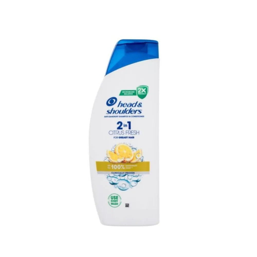 Head & Shoulders Sampon 625 ml 2in1 Citrus Fresh