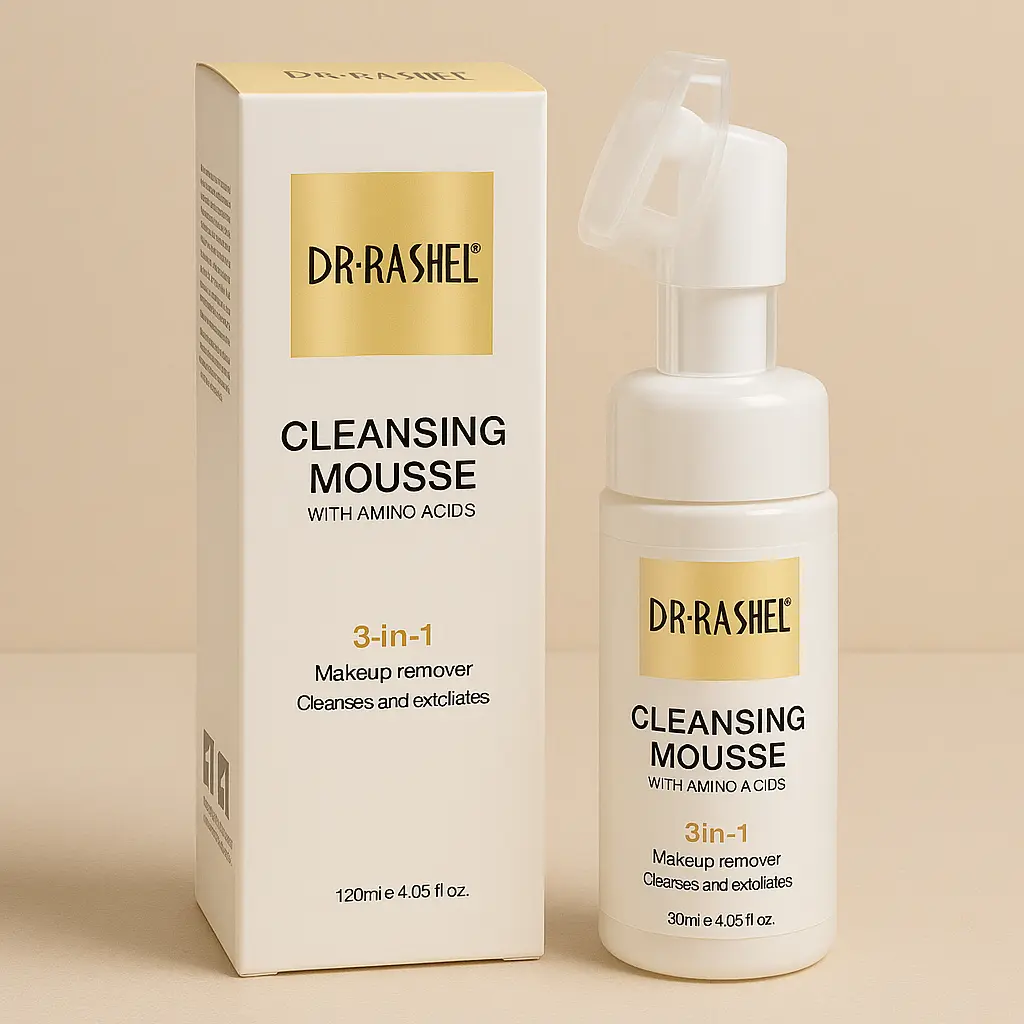 Dr. Rashel Spuma Demachianta Si Exfolianta 125 ml 3 in 1