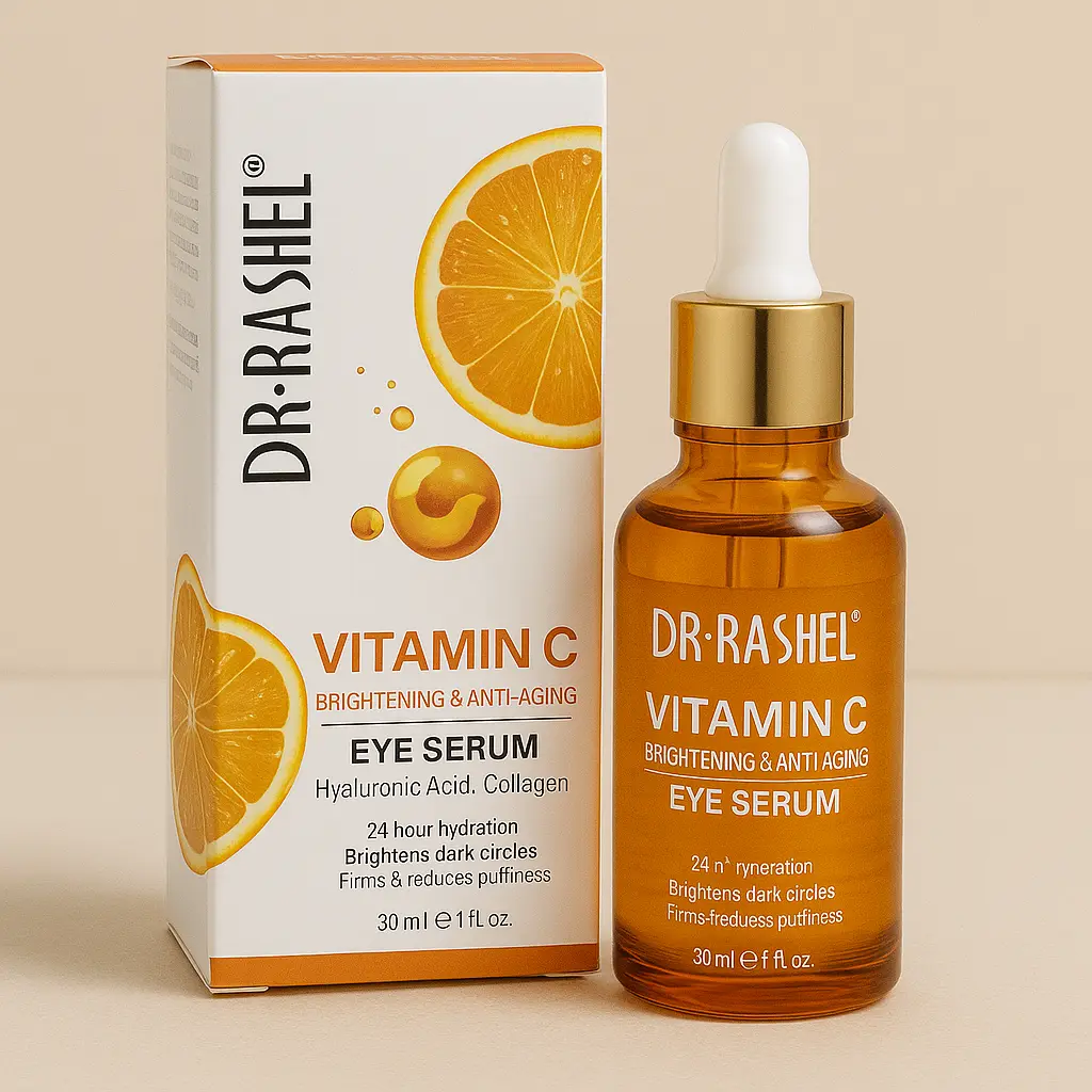 Dr. Rashel Ser cu vitamina C pentru ochi 30 ml Brightening&Anti-Aging