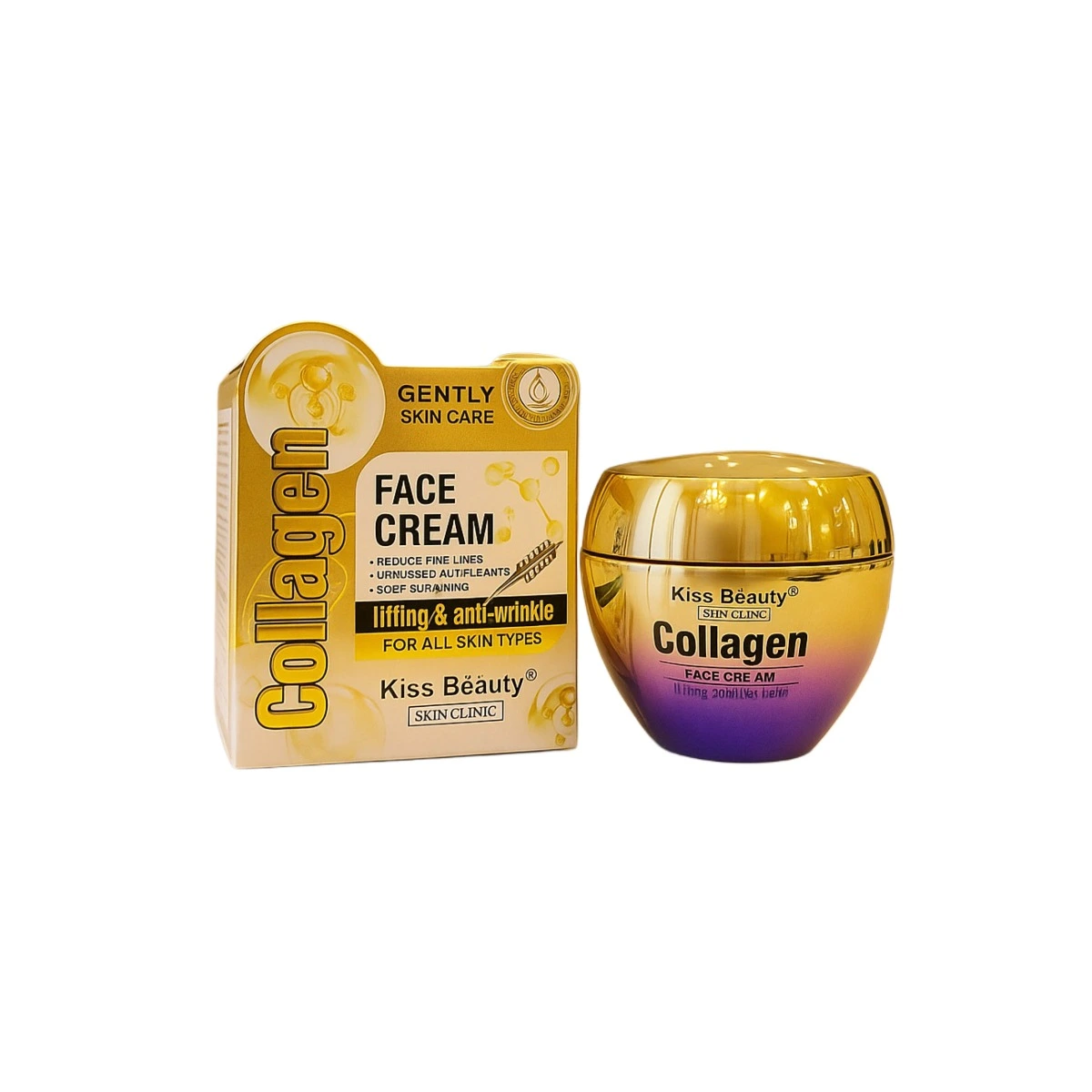 Kiss Beauty Crema antirid de zi cu colagen 50 ml No.1366-07A
