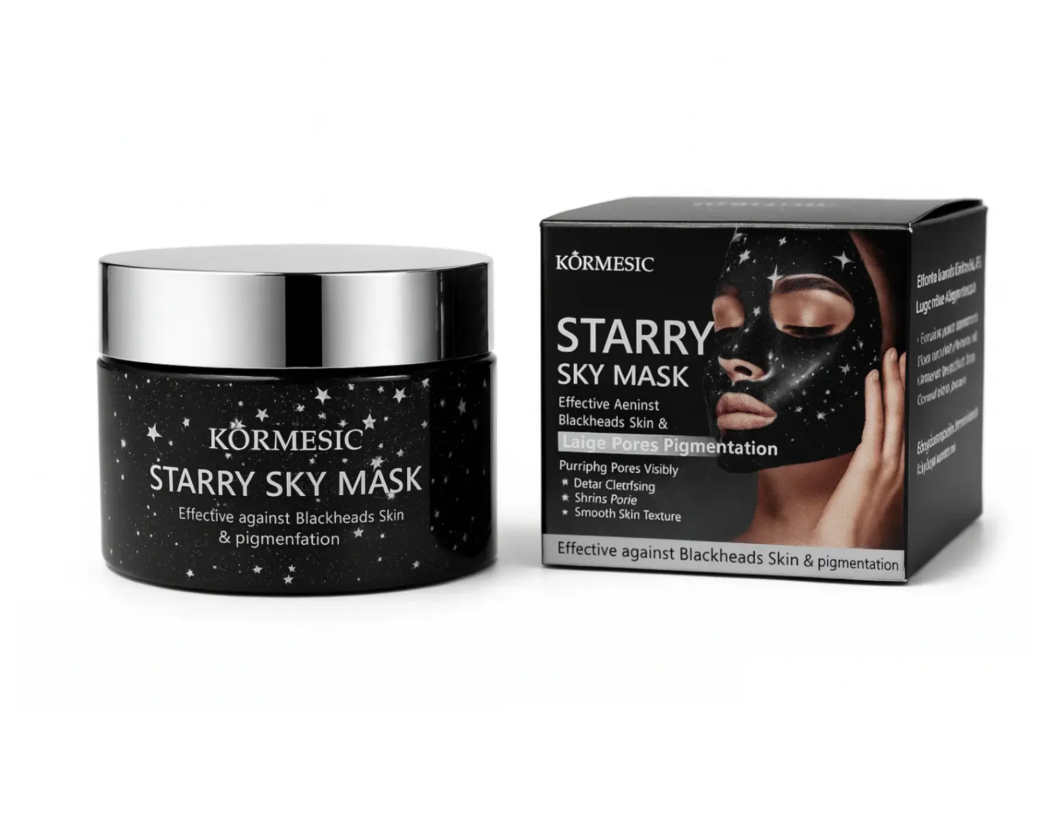 Kormesic Masca de fata pentru puncte negre Peel-Off 120 g  Starry Remove Blackheads
