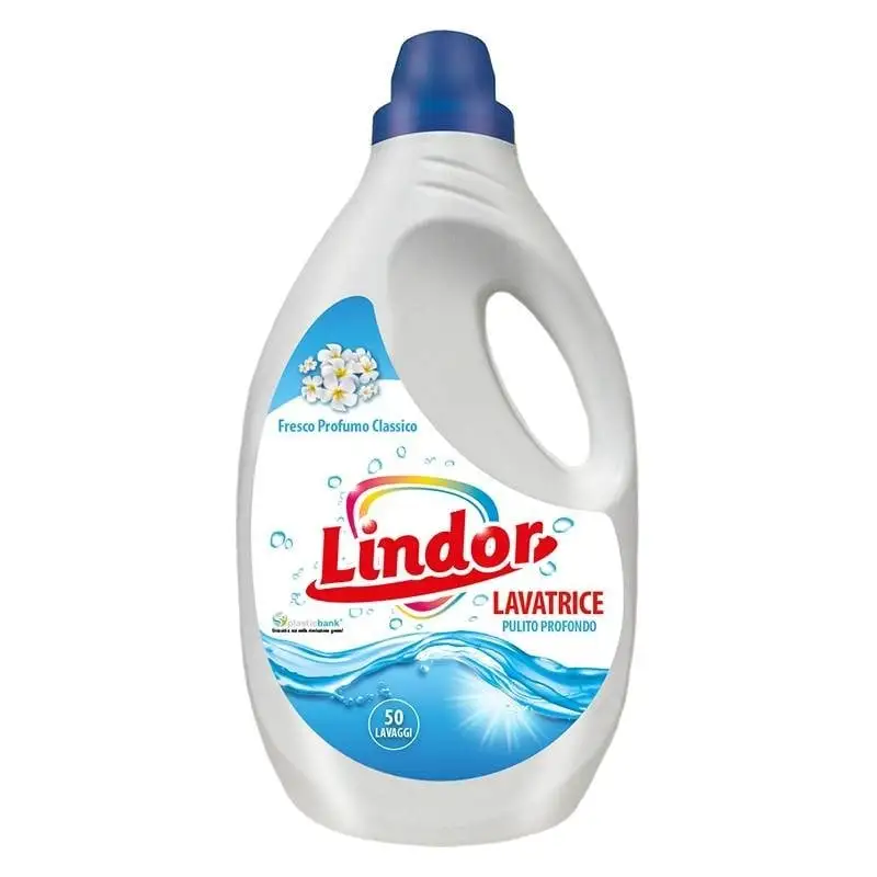 Lindor Detergent Lichid 3 L 50 spalari Fresco Profumo Classico