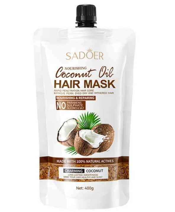 Sadoer Masca de par hranitoare cu ulei de cocos 400 ml SD42781