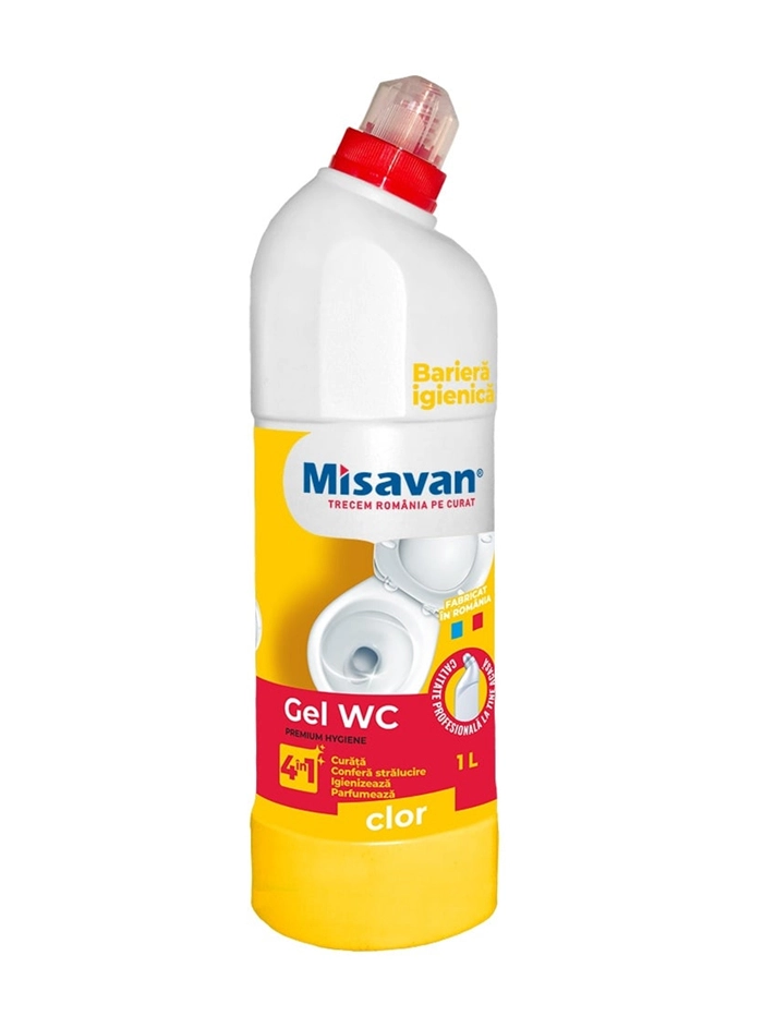 Misavan Gel curatat WC 1 L 4in1 Clor
