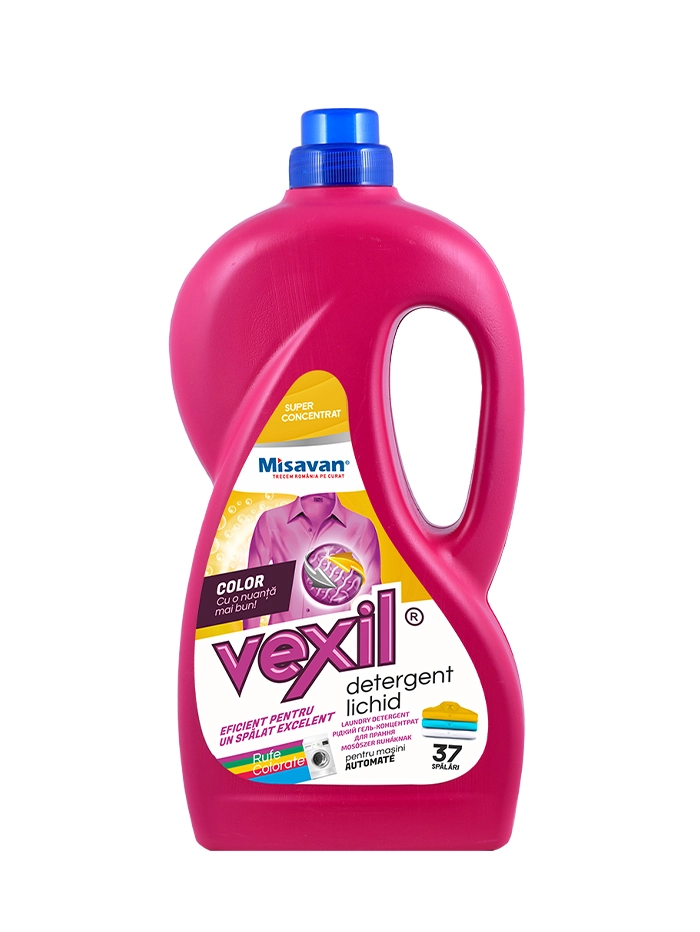 Misavan Vexil Detergent lichid 1.5 L 37 spalari Color