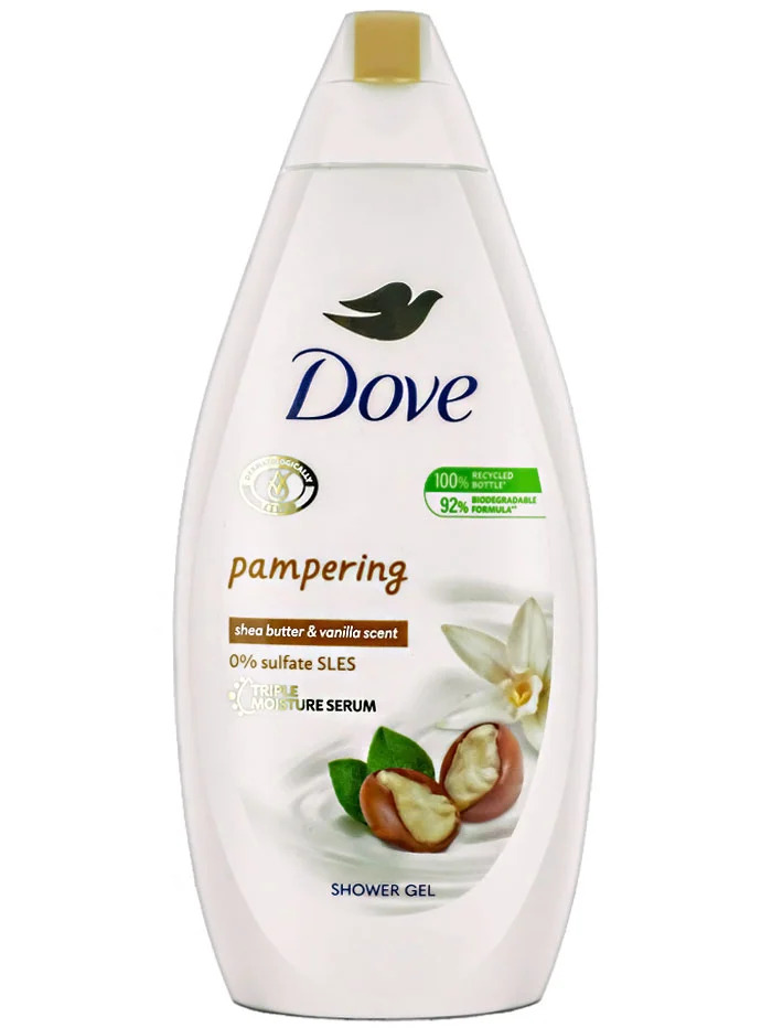 Dove gel de dus 500 ml pampering shea butter&vanilla scent