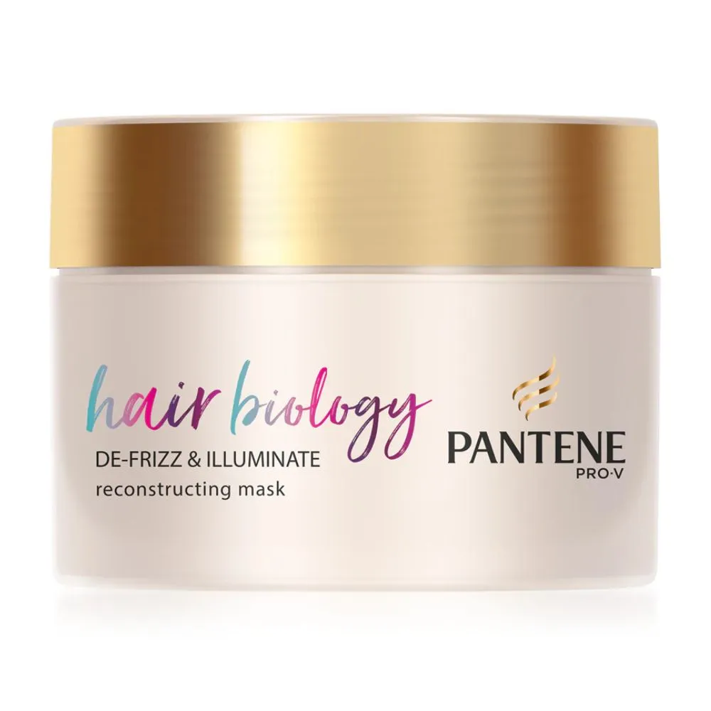 Pantene Masca de par 160 ml Hair Biology Defrizz&Illuminate