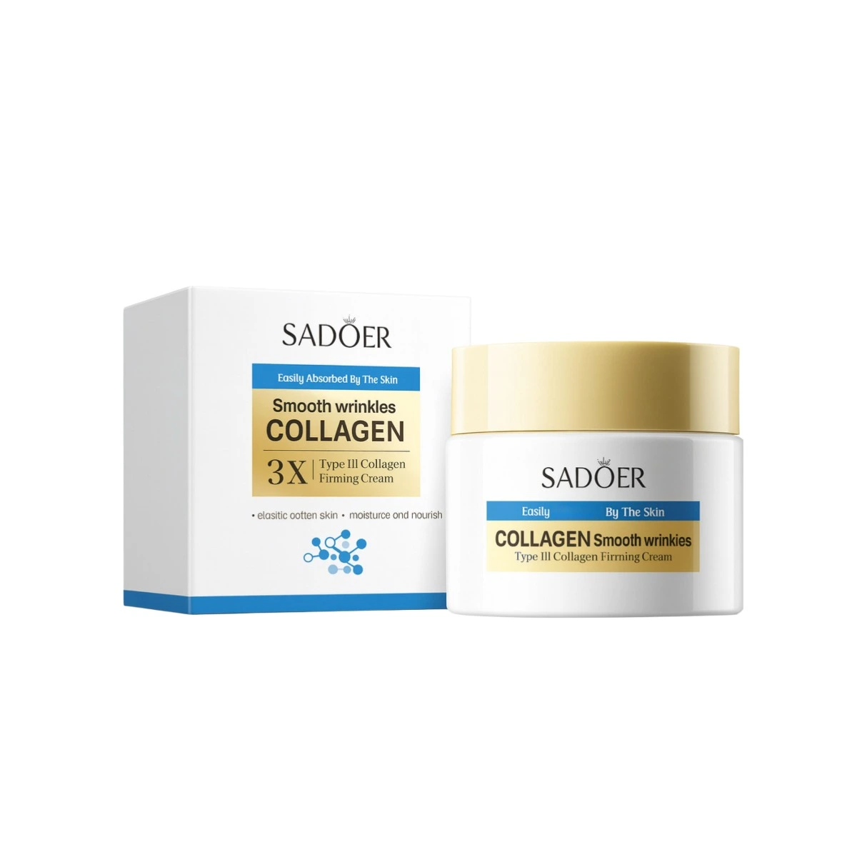 Sadoer Crema hidratanta si hranitoare pentru fata 60 g Collagen