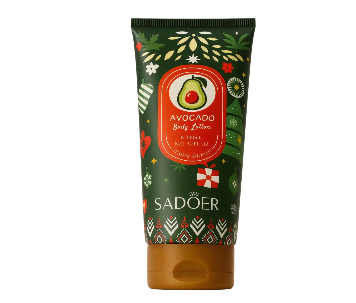 Sadoer Lotiune de corp hidratanta cu Avocado 100 ml Editie de Craciun