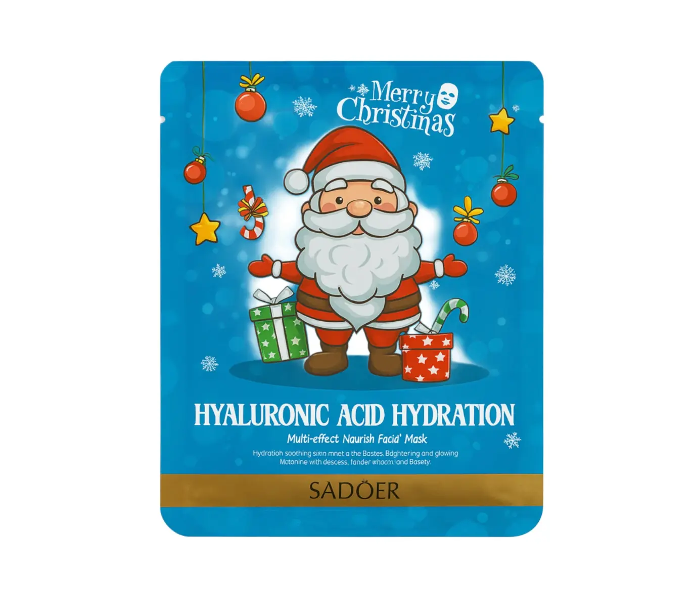 Sadoer Masca de fata cu acid hialuronic pentru hidratare intensa 25 g Hyaluronic Acid