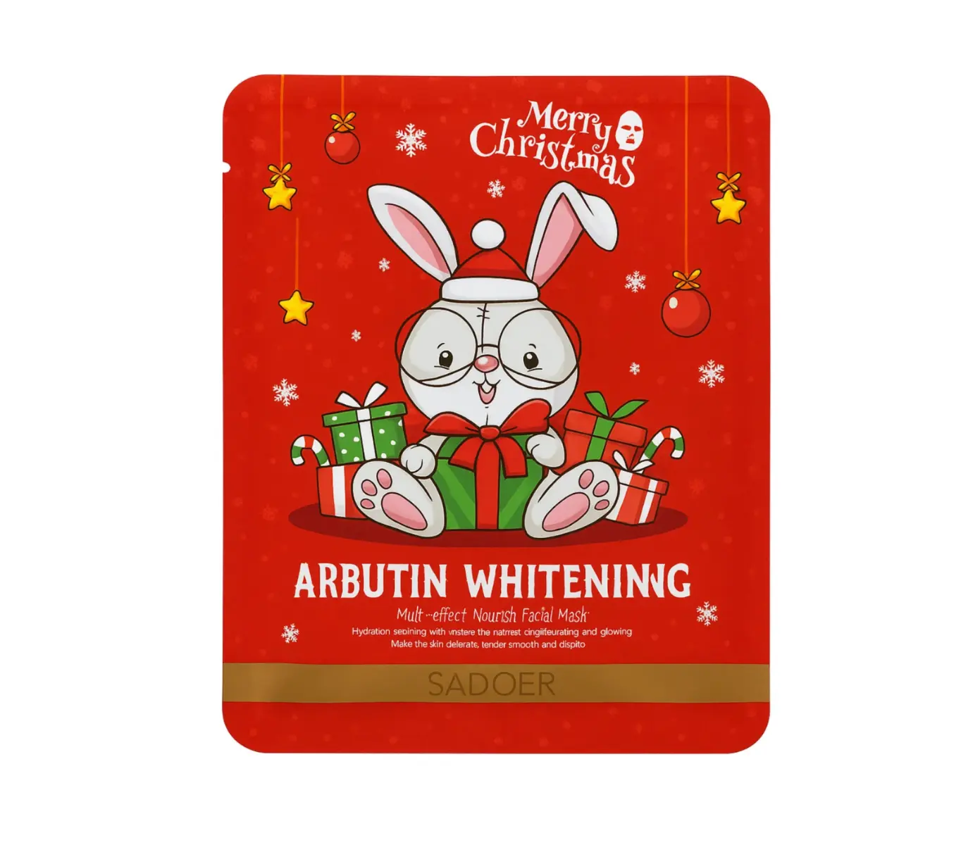 Sadoer Masca de fata cu arbutin pentru albirea tenului 25 g Arbutin Whitening