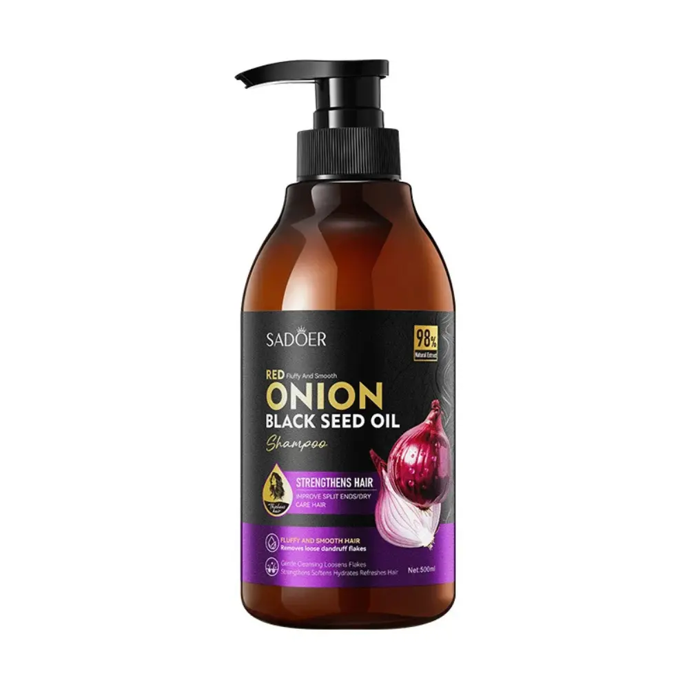 Sadoer Sampon cu ulei de ceapa rosie si seminte negre 500 ml SD50755