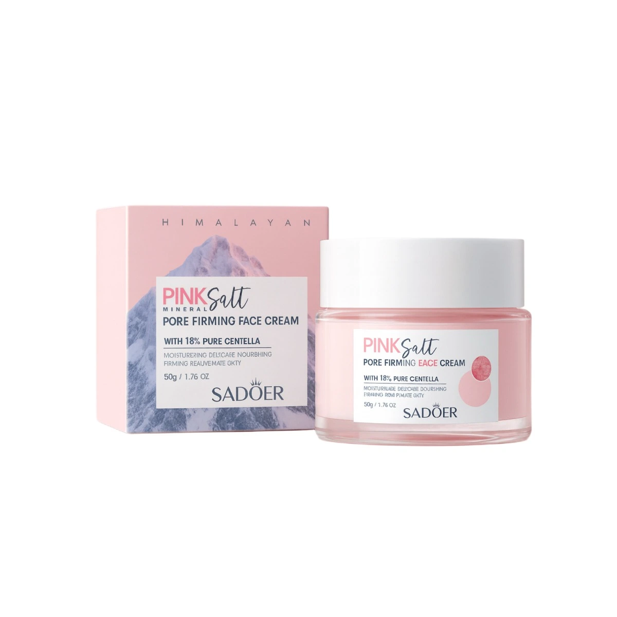 Sadoer Crema pentru fata cu efect de tonifiere a porilor 50 g Pink Salt SD39156