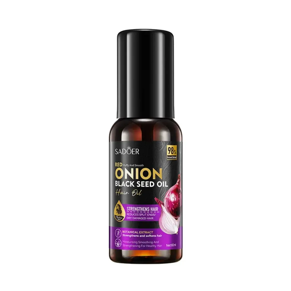 Sadoer Ulei pentru par cu ceapa rosie si seminte negre 60 ml SD50786