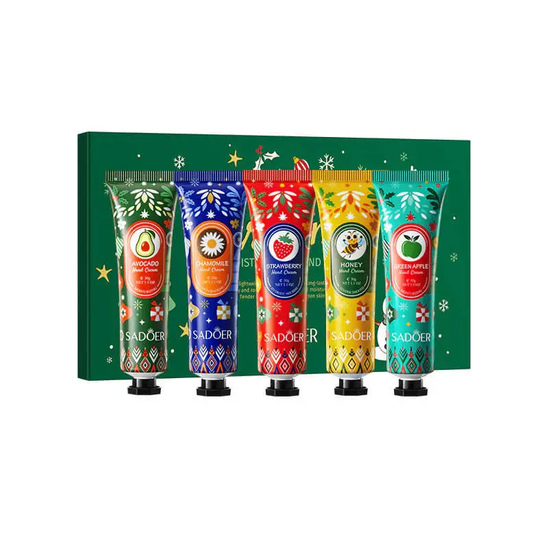 Sadoer Set de Craciun 5 bucati crema de maini 5x30 g Moisturizing Hand Cream