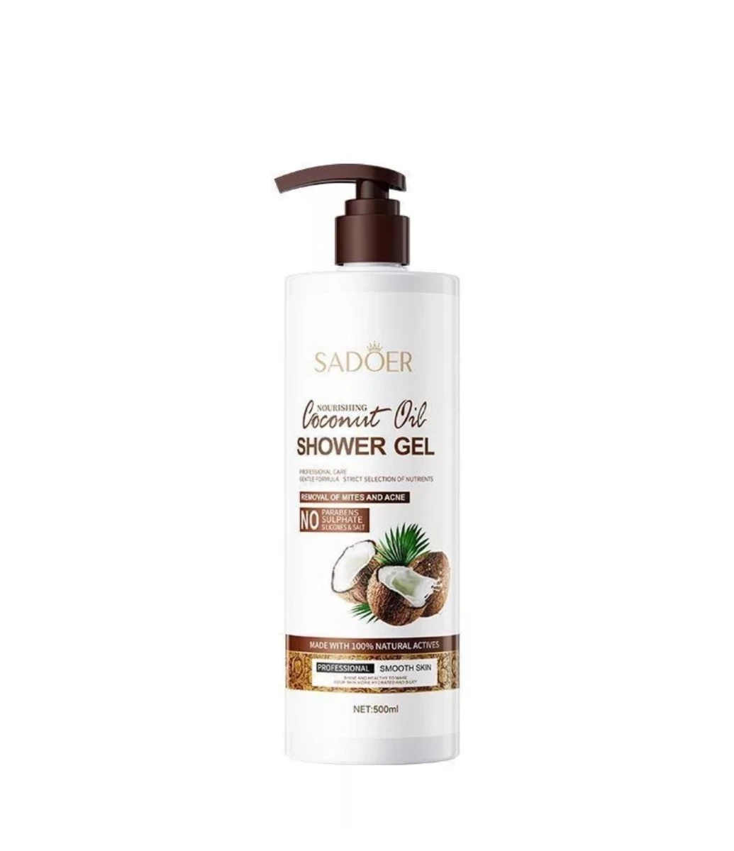 Sadoer Gel de dus hranitor cu ulei de cocos 500 ml SD90534