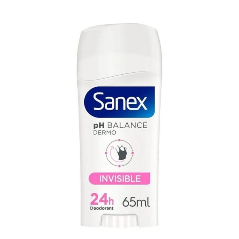 Sanex Stick Deodorant 65 ml Invisible Dermo