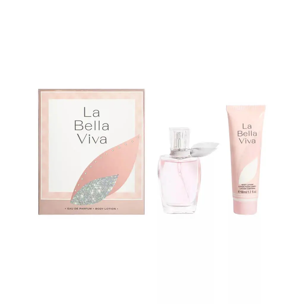 V.V.LOVE Set pentru femei:Parfum+Lotiune de corp 30+50 ml La Bella Viva
