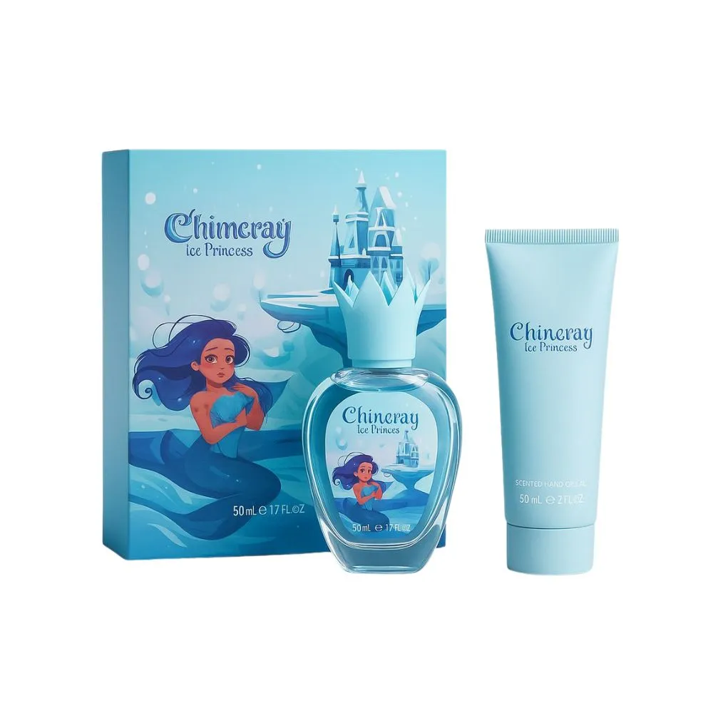 V.V.LOVE Set pentru Copii:Parfum+Gel de dus 50+50 ml Glittery Blue Princess