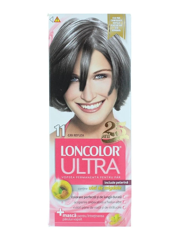 Loncolor Vopsea De Par Ultra 11 Gri Reflex Importdirect
