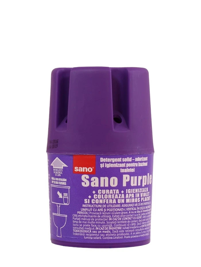Sano odorizant wc pentru bazin 150 g purple