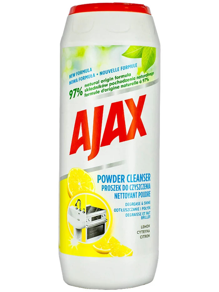 Ajax praf de curatat 450g lemon
