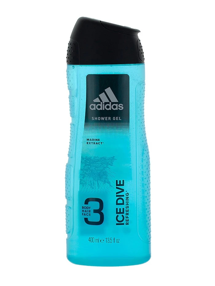 Adidas gel de dus barbati 400 ml ice dive 3in1