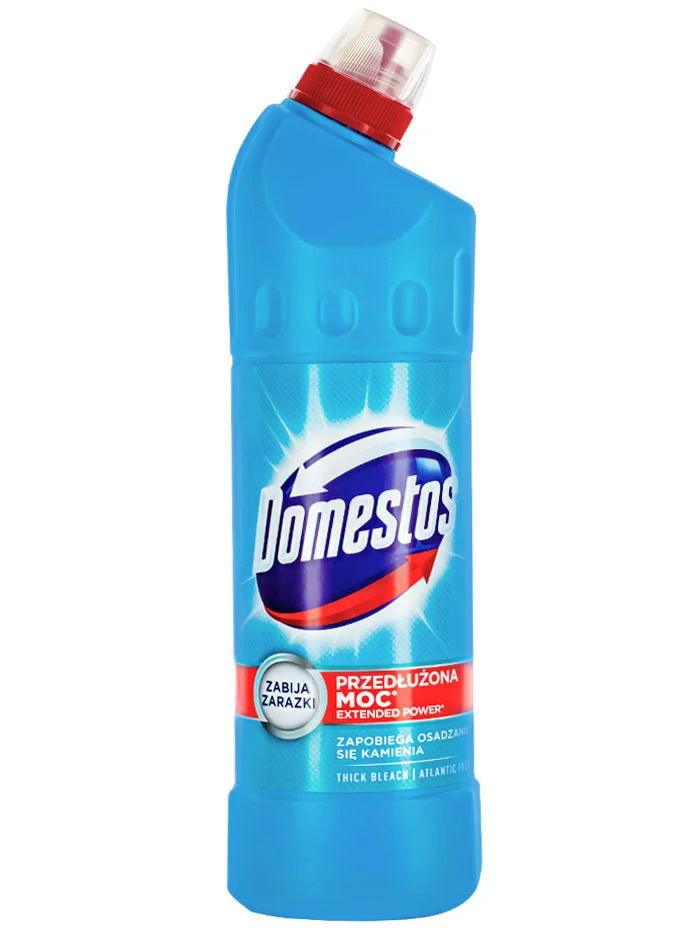 Domestos dezinfectant wc 750 ml aqua blast albastru deschis