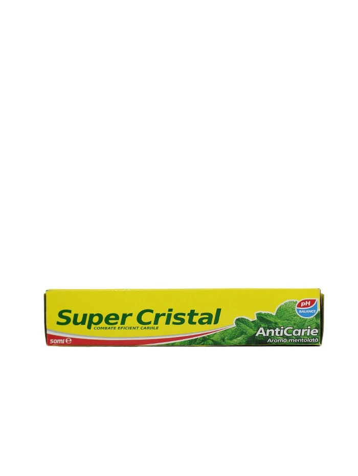Super Cristal Pasta De Dinti 50 Ml Antiecarie Importdirect