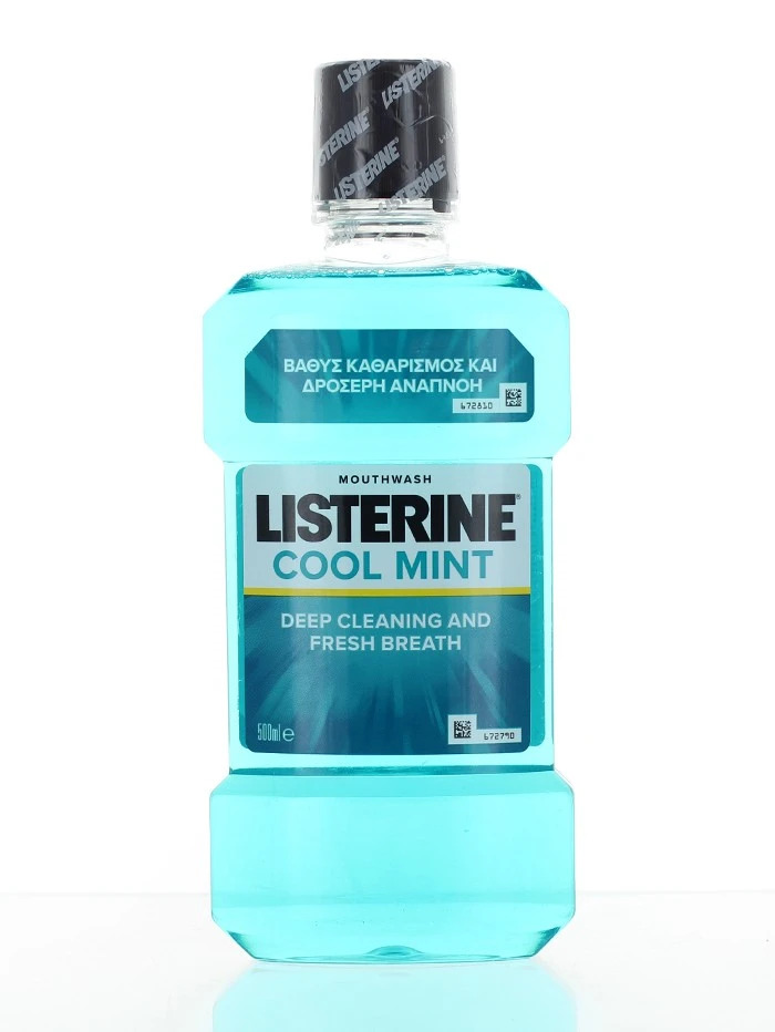 Listerine Apa de gura 500 ml Cool Mint Fresh Breath importdirect.ro imagine noua