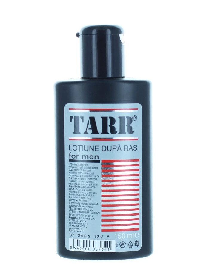 Tarr Lotiune dupa ras pentru barbati 150 ml importdirect.ro imagine noua