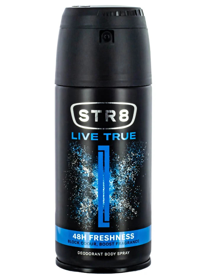 Str8 spray deodorant 150 ml live true