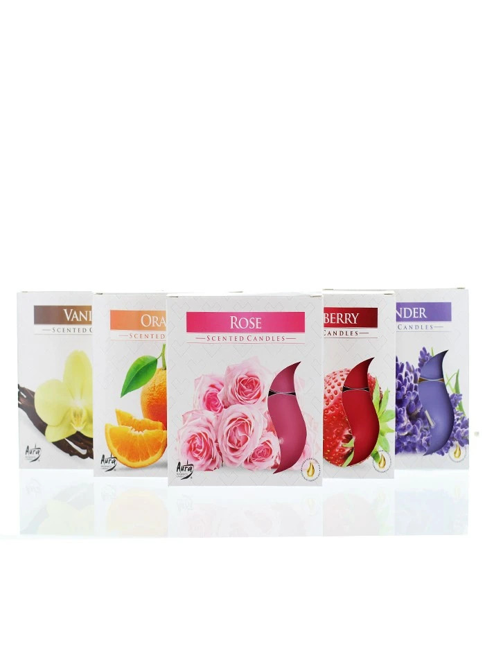 Lumanari pastile maxi odorizante 4/set Diverse arome