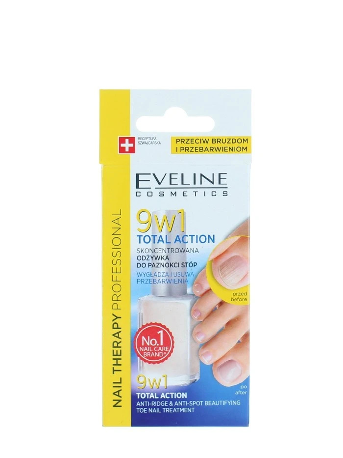 Eveline Tratament Unghii 12 ml Total Action 9 in1