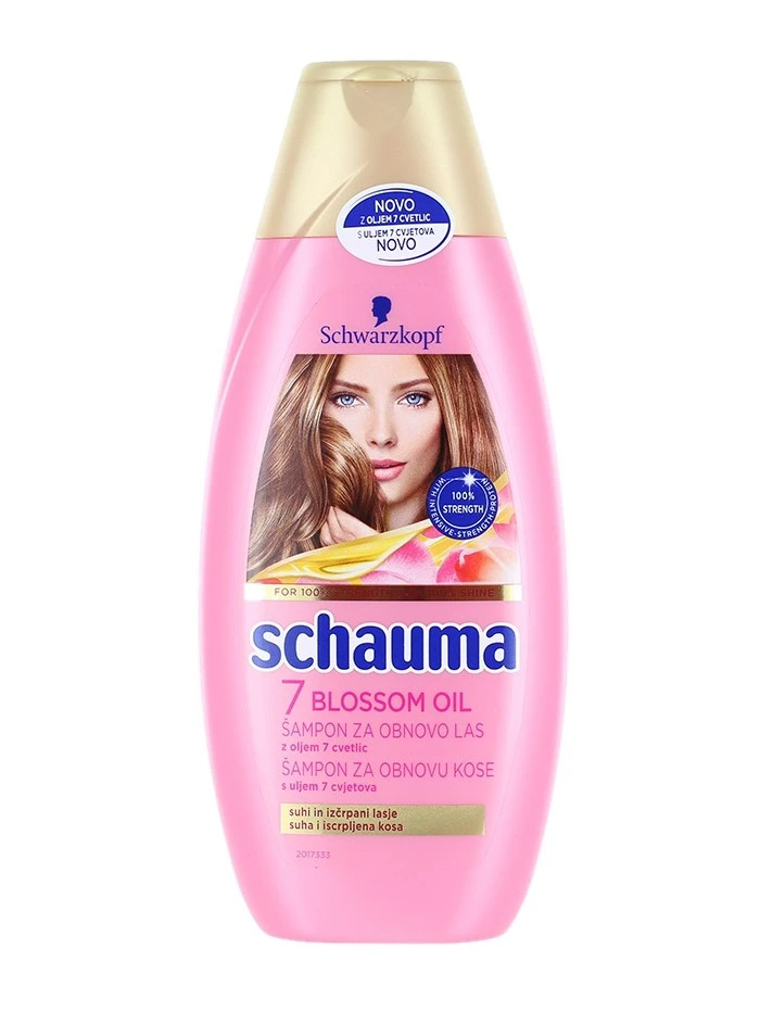Schauma sampon 400 ml 7 blossom oil